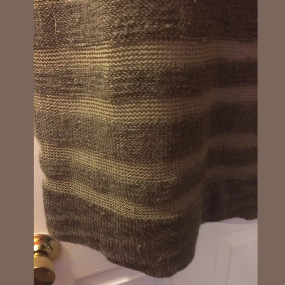 BB DAKOTA Striped Knit Sweater olive green - Picture 4 of 8
